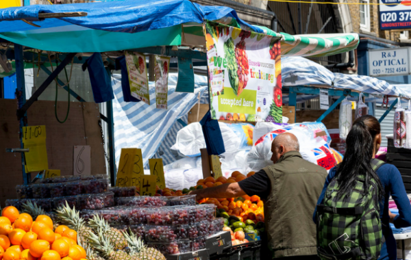 Fruit and veg stall