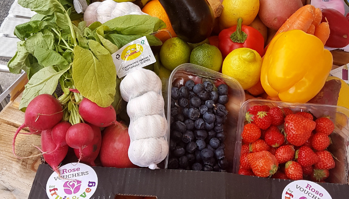 fruit and veg box